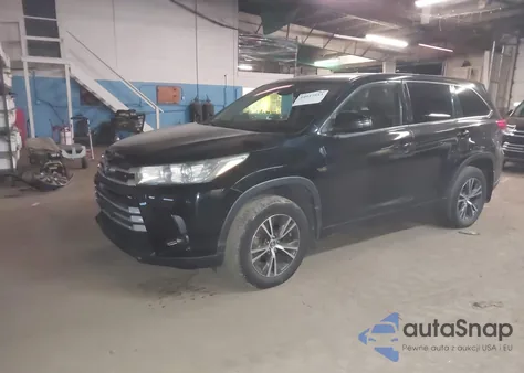 2019 Toyota Highlander Le из США, поврежденный, VIN 5TDBZRFH3KS719257